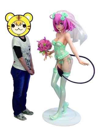 Illustration for article titled Wow, That's a Large Anime Figure